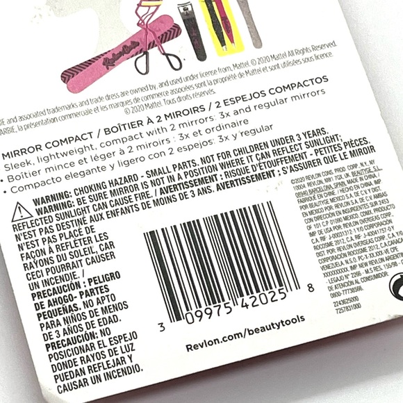 Revlon x 💕BARBIE💕 Compact Mirror *Limited Edition* - Picture 11 of 12